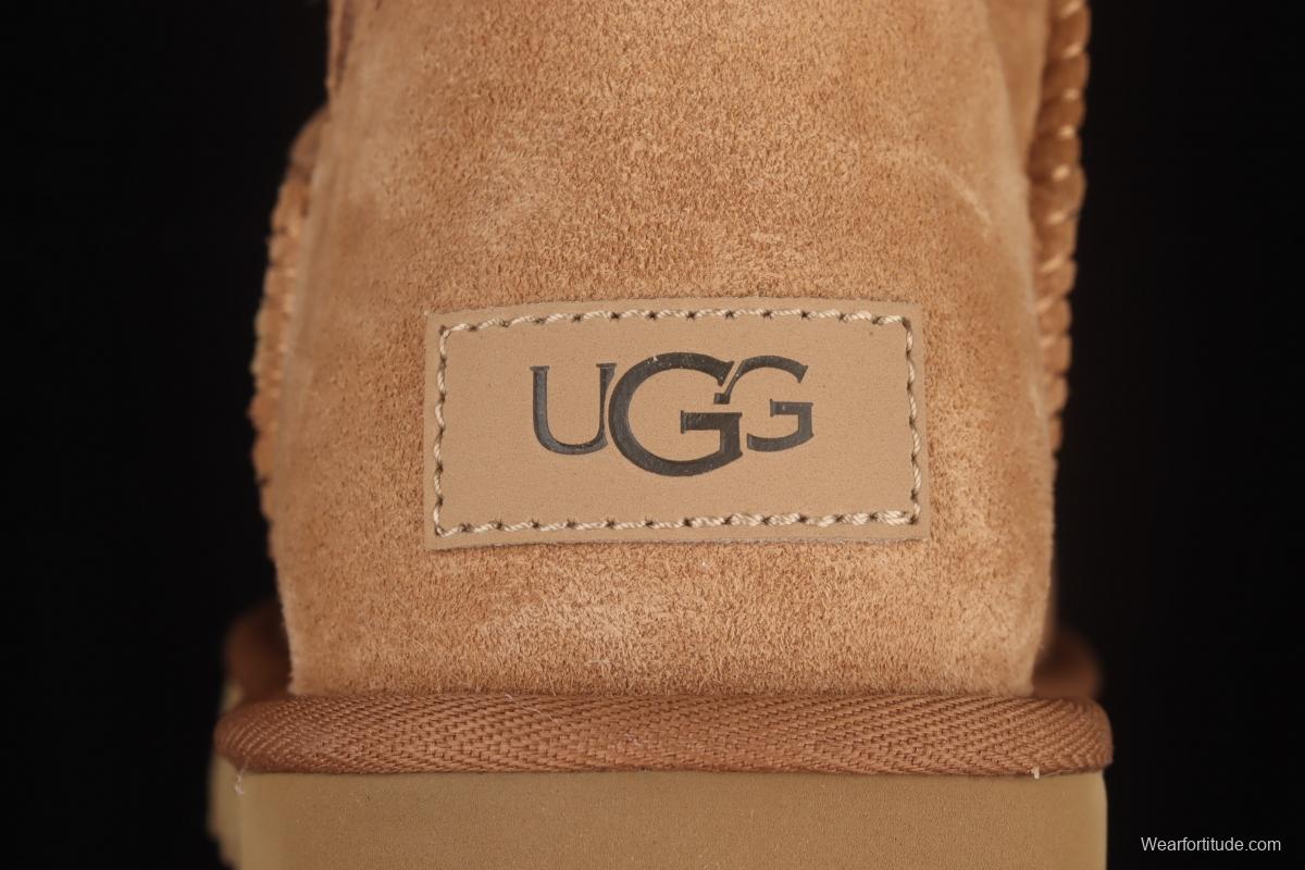 UGG Mini Bailey Button II wooden buckle help outdoor snow boots 1016422