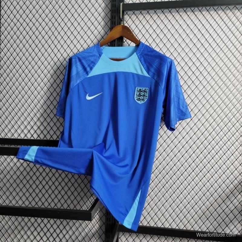 2022 England Blue Training Jersey