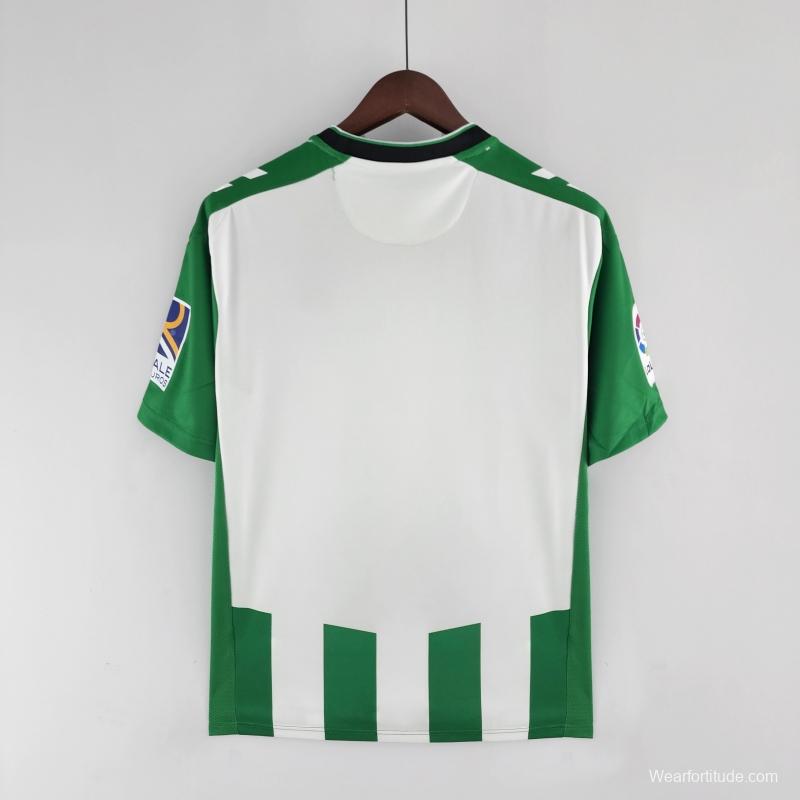 22/23 Real Betis Home Soccer Jersey