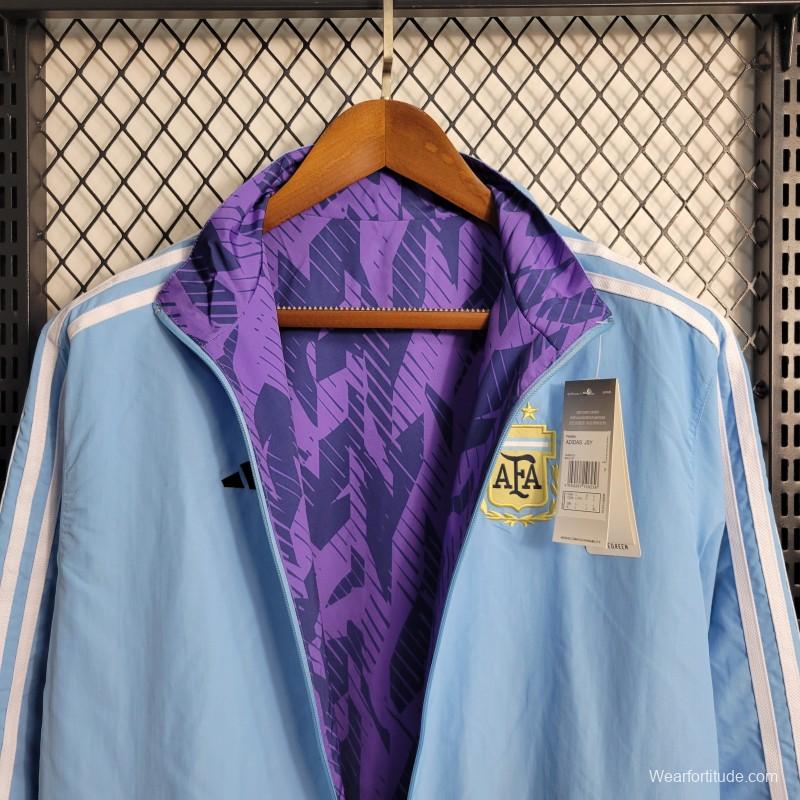 3-star 2023 Argentina Reversible Windbreaker