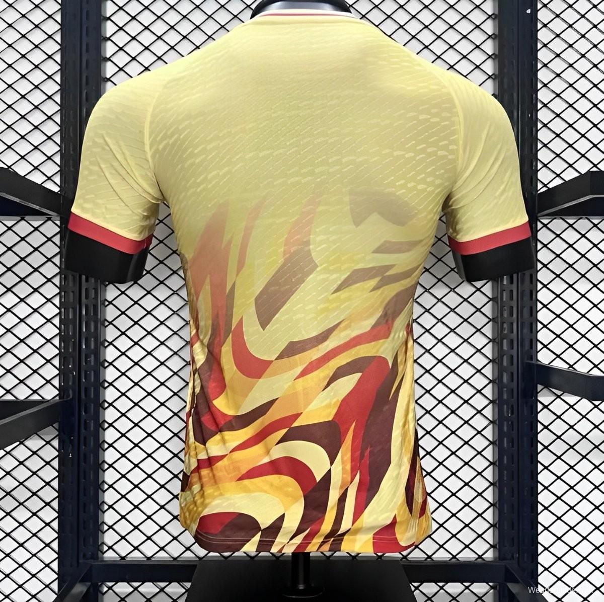 Player Version 2024 Spain Yellow Special Jersey